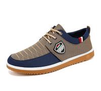 MEIION Lenoir Paris Chaussures orthopédiques Haut de Gamme Chaussures décontractées en Toile pour Homme - Polyvalentes et Confortables, parfaites pour l'été