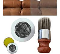 MEIION Maison culte maisonculte Revita/Pommade réparatrice pour Cuir et Meubles Pinceau applicateur Baume pour Cuir avec Brosse - Kit de réparation et Polissage pour Meubles