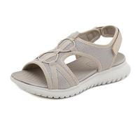 MEIION OrthoCloud Sandales ergonomiques pour soulager la douleur - Sandales d'été pour un look décontracté et élégant avec bout ouvert, Abricot, 42 EU