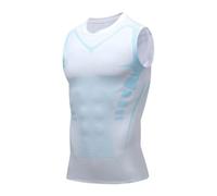 MEIION ShapePower Homme, débardeur de Compression, débardeur, modelage ionique, Amincissant, matière Ice Silk Respirante