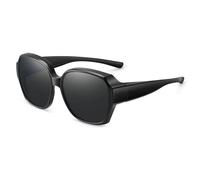 MEIION Solène Paris OptiNight - Ambre Nocturne Lunettes de soleil polarisées légères avec protection UV400, idéales pour conduire et pêcher, conçues pour les porteurs de lunettes