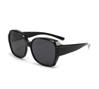 MEIION Solène Paris OptiShade - Lunettes Polarisées à Superposition Lunettes de soleil polarisées légères pour hommes et femmes, antireflet, protection UV, idéales pour la conduite et le golf