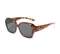MEIION Solène Paris OptiShade - Lunettes Polarisées à Superposition Lunettes de soleil polarisées UV401 pour femmes et hommes, à clipser sur lunettes de vue