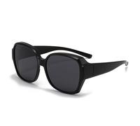 MEIION Solène Paris OptiShade - Lunettes Polarisées à Superposition Lunettes de soleil polarisées UV401 pour femmes et hommes, à clipser sur lunettes de vue