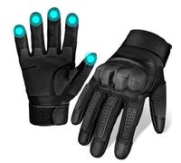 MEIION weinprobo chroswchase Gants de protection tactiques indestructibles avec doigts complets Gants de moto avec écran tactile Idéal pour les utilisations tactiques et les sports de plein air