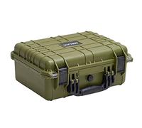 MEIJIA Étui étanche Portable pour Appareil Photo avec Mousse Personnalisable, Convient pour l'utilisation de Drones, appareils Photo, équipements, Pistolets, 40,6 x 33 x 17,4 cm (Vert), Vert, Étui