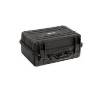 MEIJIA Étui portable étanche pour appareil photo avec mousse, convient pour l'utilisation de drones, appareils photo, équipements, pistolets, noir élégant, 46,5 x 37 x 22 cm, Noir , Étui rigide pour