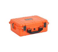 MEIJIA Étui rigide étanche pour appareil photo avec mousse personnalisable, convient pour drones, appareil photo, objectif, Orange, 19.78"x15.77"x7.41", Étui de protection rigide