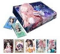 MEIKA The Liquid is Beautiful,21 Pieces/Box，Animation Girls Trading Card Series，Beautiful and Elegant，Goddess Beauty，Charming Figure Waifu Card，Table Toy (YTM)