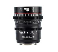 Meike 18 mm T2.1 S35 Weitwinkelobjektiv für EF Mount und Cine Caméscope EOS C100 Mark II, EOS C200, EOS 300 Mark II, EOS C300 Mark III, Zcam E2-S6 6K