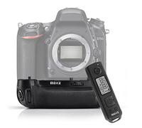 Meike 2.4G Télécommande sans Fil Support de Batterie pour caméra SLR D750 Remplacement pour MB-D16,Compatible avec NIK0N Batterie EN-EL15