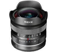 Meike 7.5mm F/2.8 Grande Ouverture Objectif fisheye Circulaire Ultra-Large à Mise au Point Manuelle Compatible avec Les appareils Photo sans Miroir à Monture EFM de Canon