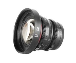 Meike 8mm T2.9 monture micro 4/3 objectif vidéo