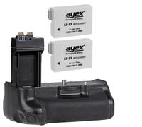 Meike Batterie Grip pour Canon EOS 550D 600D 650D 700D comme BG E8 en qualité originale Power Pack avec déclencheur format portrait et de nombreuses fonctions (Batterie haute Format Poignée/Poignée) â€“ P