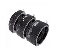 Meike C-AF1-B Ensemble de tubes d'extension macro en plastique pour mise au point automatique, compatible avec appareil photo reflex numérique Canon, 13 mm, 21 mm, 31 mm, 1D 6D 7D 50D 70D 550D 700D 5D