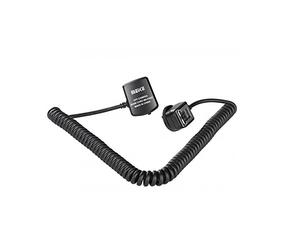 Meike Câble spiralé TTL synchro flash 0,5m compatible Nikon SC-28