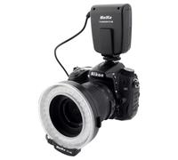 Meike FC-100 FC100 Manuel LED Macro Anneau Flash avec 7 Adaptateur Anneau pour IL Nikon Olympus Pentax Numérique DSLR Appareil Photo