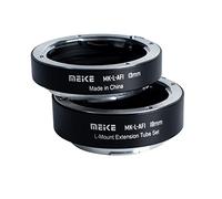 Meike L-AF1 Bague d'adaptation en métal pour appareil photo Panasonic Lumix Sigma Leica L Sans miroir 13 mm + 18 mm