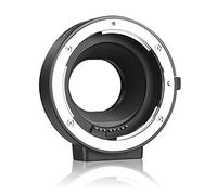 Meike MK-C-AF4 Adaptateur d'objectif EF-EOS M Auto-Focus pour objectif Canon EF/EF-S vers appareils photo sans miroir Canon EOS-M M1, M2, M3, M6II, M50, M100, M200