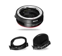 Meike MK-EFTR-C Adaptateur d'objectif VND pour Canon EF vers EOSR avec Filtre ND Variable et Filtre UV pour appareils Photo EOS R R5 R6 RP C70