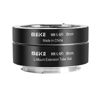 Meike MK-L-AF1 Lot d'adaptateurs de tube d'extension macro automatique en métal pour appareils photo Panasonic Lumix Leica Sigma L-Mount S1 S1H S5 S1R SL SL2 FP FPL 13 mm + 18 mm
