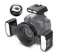 Meike MK-MT24II 2,4 G Macro Gros plan Lite Flash pour appareil photo reflex numérique Canon EF-Mount RF-Mount