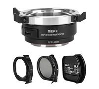 Meike MK-PLTL-C Adaptateur de montage manuel avec filtres ND et UV variables pour objectif ARRI PL-Mount Cine vers appareils photo Panasonic Sigma Leica L-Mount tels que S1H S1 S5 S1R FP FPL SL SL2