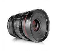 Meike Objectif 25mm T2.2 Manual Focus Prime Mini Cinema Lens for Micro Four Thirds MFT M43 Mount Cameras and BMPCC