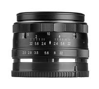 Meike Objectif à focalisation Manuelle Fixe 50 mm f / 2.0 pour caméra sans Miroir APS-C à Montage Sony E A6300 A6000 A6500 A5100 A5000 NEX 3 NEX3N NEX7 NEX 6 NEX5n
