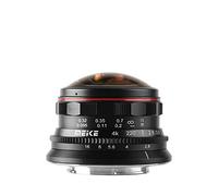 Meike Objectif Circulaire Ultra Large MK-3,5 mm f2.8 pour Appareil Photo Olympus Panasonic Lumix MFT Micro 4/3 Monture sans Miroir
