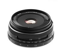 Meike Objectif de mise au point manuelle fixe 28 mm f/2.8 pour appareil photo sans miroir Sony E A6500 A6300 A6000 A5100 A5000 NEX7 NEX6 NEX5n