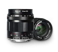 Meike Objectif Fixe 35 mm f0.95 Grande Ouverture Mise au Point Manuelle Prime APS-C Compatible avec Les appareils Photo sans Miroir Sony E-Mount NEX 3 3N NEX 5R A5000 A5100 A6100 A6300 A6500