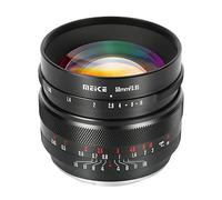 Meike Objectif fixe APS-C à ouverture standard 50 mm F0.95 compatible avec appareils photo sans miroir Sony E-Mount ZV-E10 ZVE10 II NEX 5R NEX 6 7 A6600 A6400 A5000 A5100 A6000 A6100 A6300 A6500 A3000
