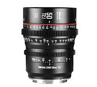 Meike Objectif grand angle 50 mm T2.1 S35 pour Canon EF Mount et caméscopes EOS C100 II, C200, EOS 300 II, C300 III, Zcam E2-S6 6K