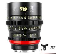 Meike Objectif grand angle T2.1 35 mm pour Canon EF Mount et Cine caméscope ZCAM E2-F6, E2-F8, Canon EOS C500 Mark II, et S35 EOS C100 Mark II, EOS C200, Zcam E2-S6 6K