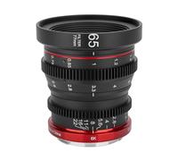 Meike Objectif grand angle T2.2 65 mm APS-C Mini Prime Cine pour appareils photo Canon RF EOS R RP R7 R10 C70 Komodo