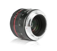 Meike Objectif manuel plein format 50 mm f1.7, compatible avec Fujifilm, X Mount XS10 X-A5 X-A7 X-M1 X-M2 X-E4 X-T1 X-T10 X-T2 X-T20 X-T3 X-T4 X-T100 X-T200 X-T30 X-Pro1 X-Pro22 X-Pro3 X-E1