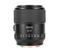 Meike Objectif Standard Haute résolution 8K 55 mm F1.8 Pro Series Auto Focus STM Plein Cadre Standard Haute résolution 8K Compatible avec Les appareils Photo Sony E Mount A7 A7R A7IV A7R IV A7III