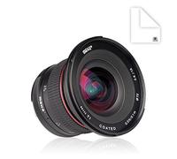 Meike Optics MK Objectif Ultra-Grand Angle 12 mm f2.8 pour Sony E Mount, Noir
