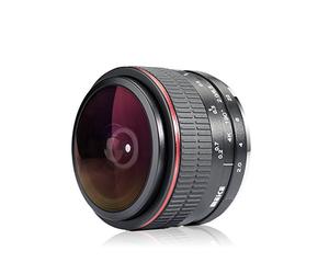 Meike Optics MK Objectif Ultra Grand Angle 6.5mm f2.0 fisheye pour Fuji X