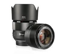 Meike Téléobjectif 85 mm f1.8 à Grande Ouverture Full Frame Auto Focus pour Appareil Photo Reflex numérique Canon EOS EF Compatible avec Les Corps APS C tels Que 1D 5D3 5D4 6D 7D 70D 550D 80D