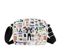 MEIKIUP Sac à bandoulière Stranger Merch Stranger - Cadeau pour les fans de films effrayants - Cadeau de science-fiction, Série TV Hb-uk, 24.5*18*8cm