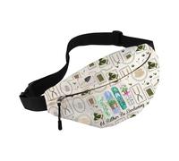 MEIKIUP Sac banane de jardinage avec inscription « Rather Be Gardening Plant » - Cadeau pour femme - Motif floral, Jardinage Wb-uk, L, Sacs banane