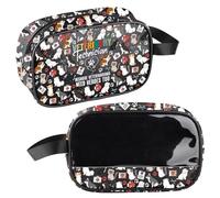 MEIKIUP Vet Tech Gifts Trousse de maquillage pour infirmière vétérinaire drôle Cadeau vétérinaire DVM LVT Cadeau de diplôme vétérinaire médecin assistant technicien, Vet Tech Sac transparent, Trousse