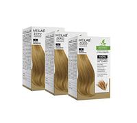 MEILAB - Coloration cheveux sans ammoniaque - Lot de 3 unitès - Blond clair #8