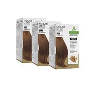 MEILAB - Coloration cheveux sans ammoniaque - Lot de 3 unitès - Tabac blond moyen #7-77