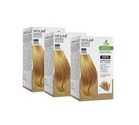MEILAB Coloration Permanente Sans Ammoniaque - Blond Doré Très Clair #9.3 - Couleur Intense & Couverture des Cheveux Blancs - Lot de 3