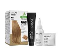 MEILAB ZERO - Coloration permanente sans ammoniaque blond moyen 7 - Couverture des cheveux blancs - Avec vitamine F - Couleur longue durée - Lot de 3