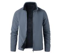 MeiLayM Polaire Homme Chaude Epaisse Fermeture Zip Veste Veste polaire entièrement zippée pour homme Manteau d'hiver polaire doux Sweats Hiver Chaud polaire doublée pour l'extérieur