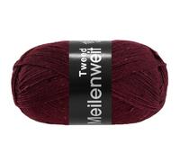 MEILENWEIT 100 g Tweed 179 - Bordeaux